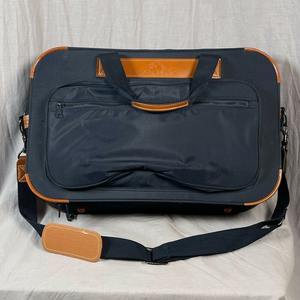 Jordache Canvas Large Carry On Shoulder Messenger Bag Travel Weekender Vintage